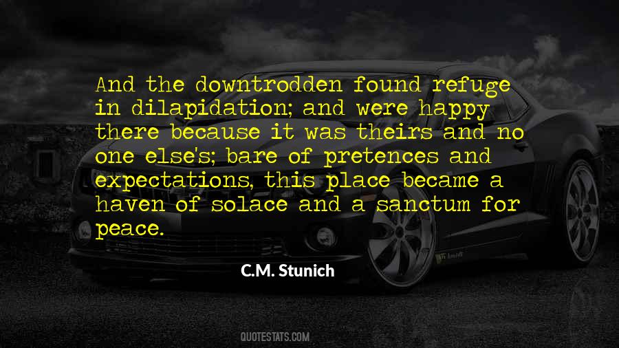Quotes About Downtrodden #841026