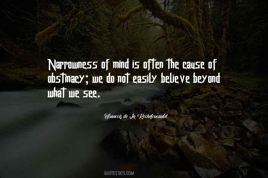 Quotes About Narrowness #1450291