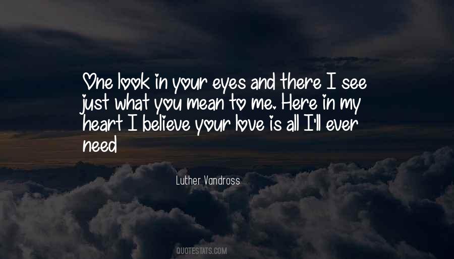 Quotes About Love In Your Eyes #380537