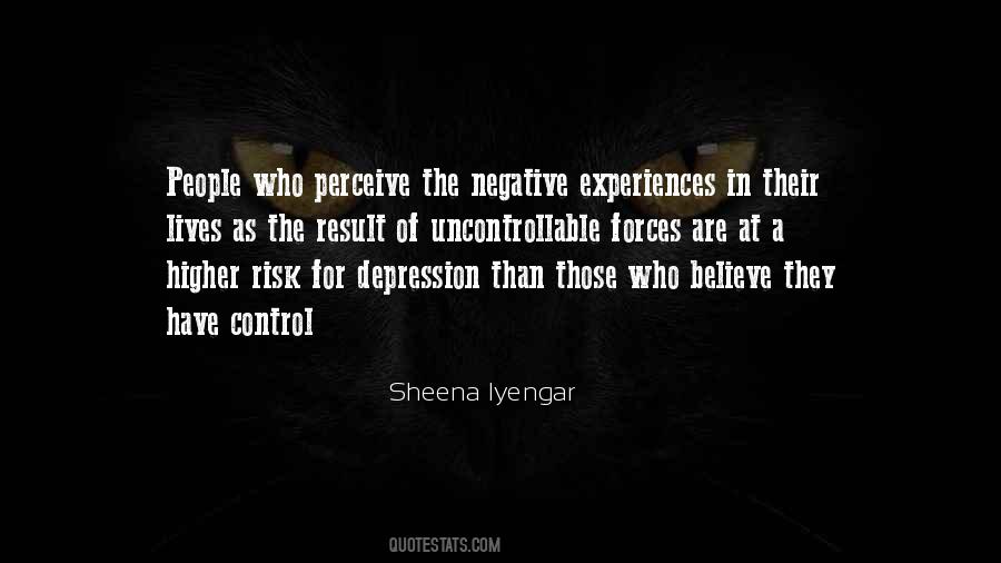 Quotes About Negative Experiences #263029