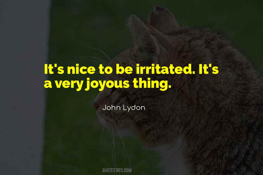 Be Joyous Quotes #204094