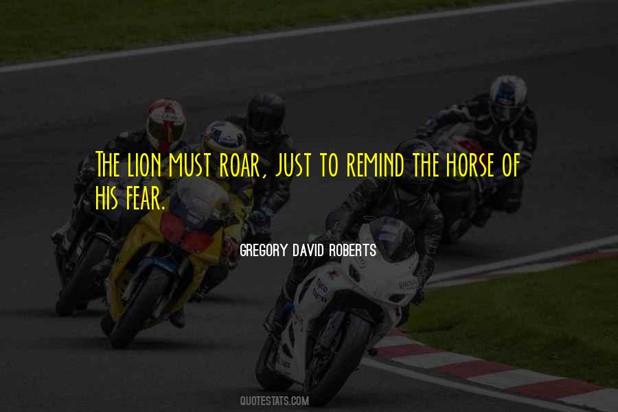 Quotes About A Lion's Roar #1055774