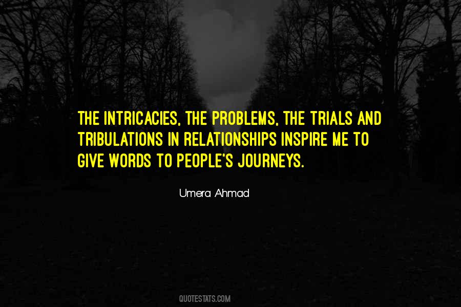 Quotes About Trials And Tribulations In Relationships #1025534