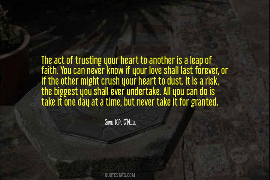 Quotes About Trusting With Your Heart #917976
