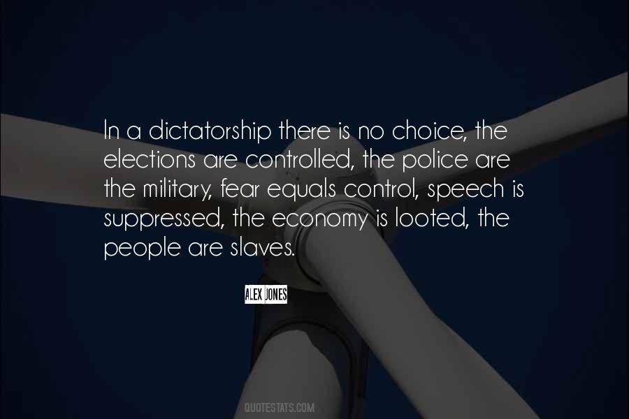 Quotes About Dictatorship #1016223