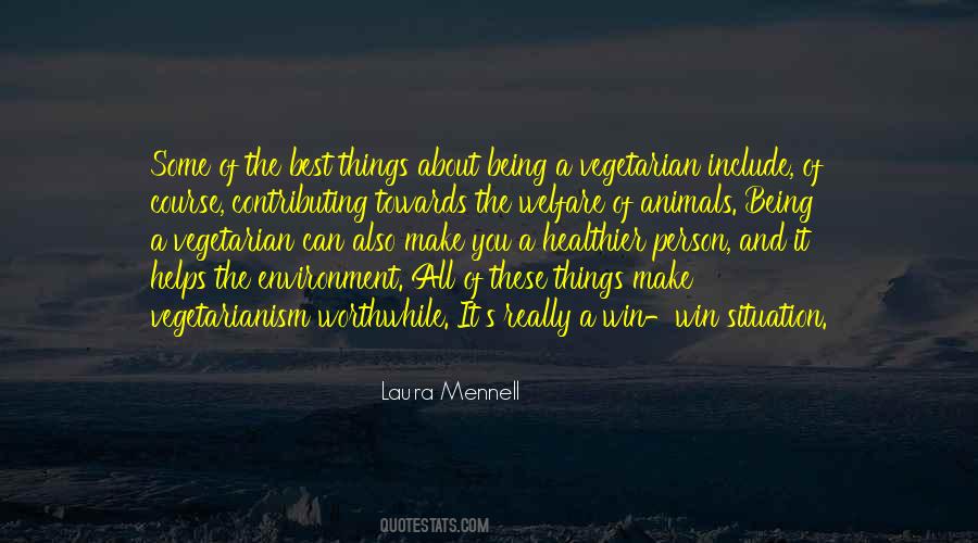 Quotes About Vegetarianism #92911