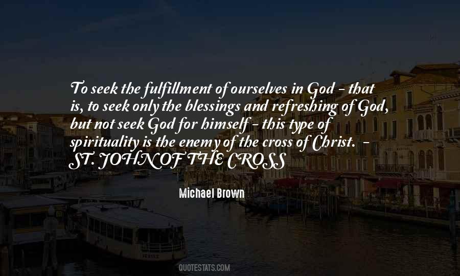 Quotes About Fulfillment In Christ #1692719