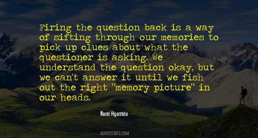 Quotes About Asking A Question #435442