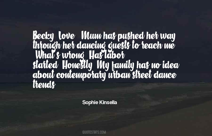 Quotes About Dance Family #1397573