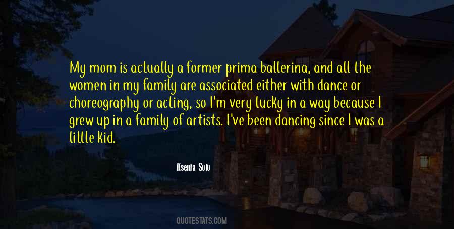 Quotes About Dance Family #196810