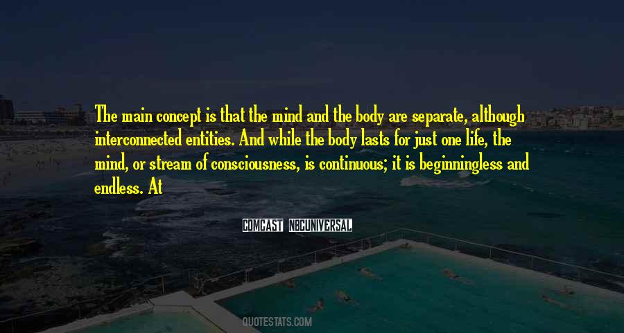 Quotes About Stream Of Consciousness #1402700