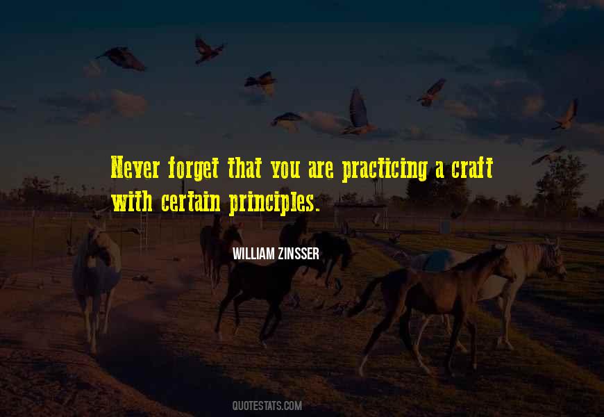 Quotes About Practicing Your Craft #599727