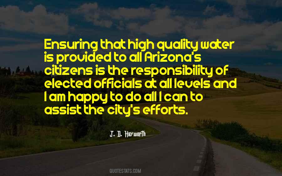 Quotes About Water Quality #1099164