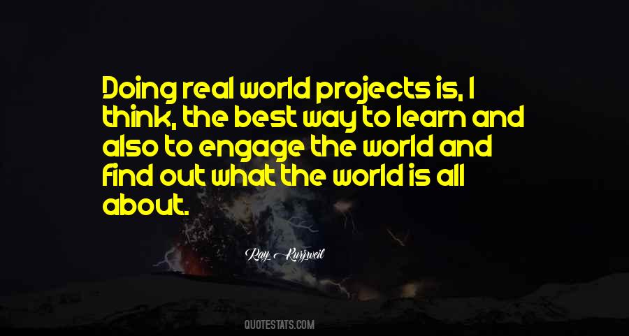 Learn About The World Quotes #414234