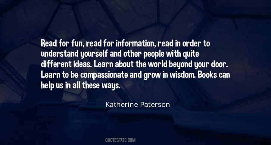 Learn About The World Quotes #891821