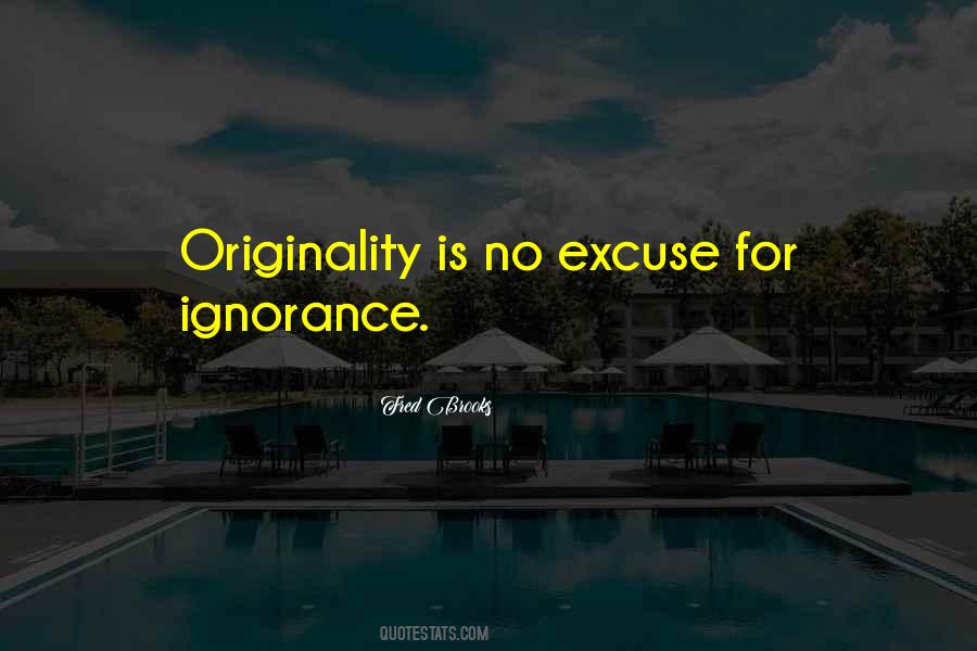 Quotes About No Originality #1037647