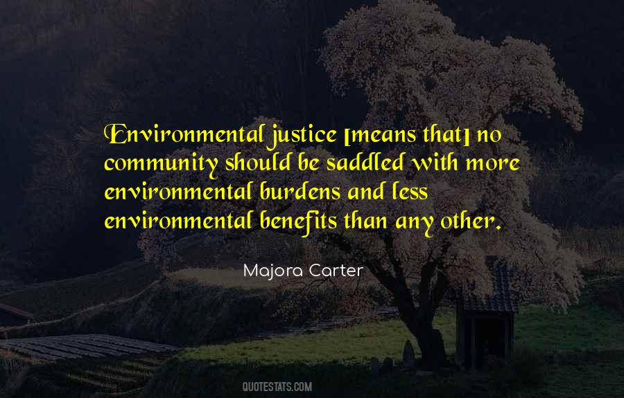 Quotes About Environmental Justice #529803