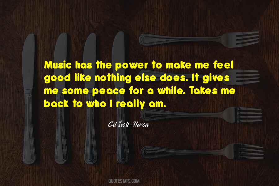 Quotes About Feel Good Music #1582301