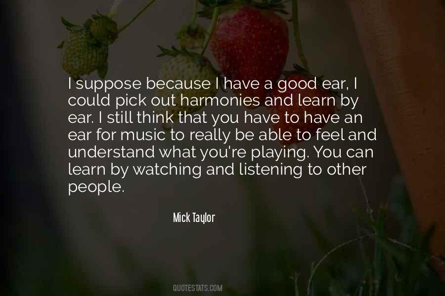 Quotes About Feel Good Music #99976
