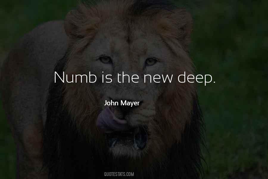 Going Numb Quotes #33406