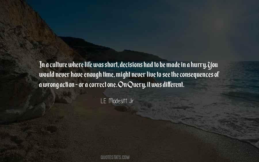 Quotes About Correct Decisions #1812342