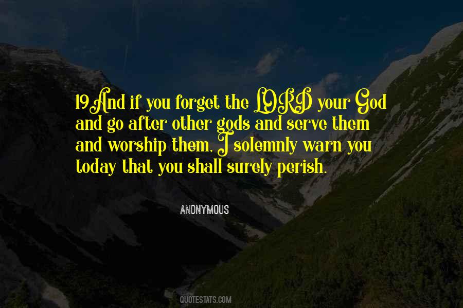 Quotes About Worship The Lord #1239695