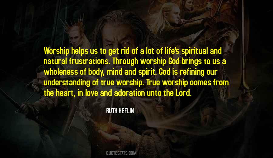 Quotes About Worship The Lord #1287167