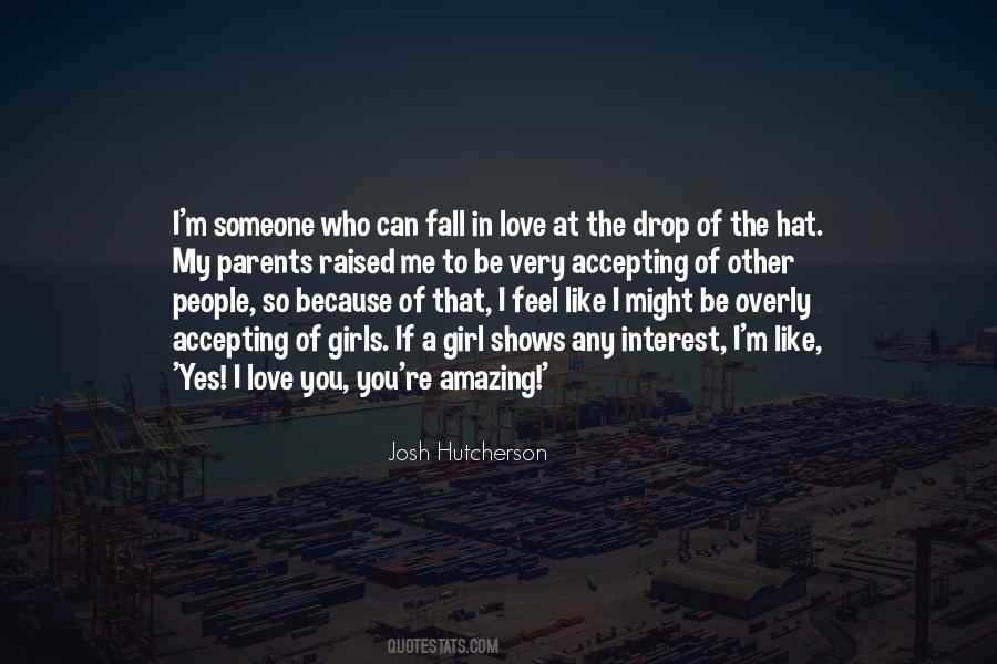 Quotes About Falling In Love With A Girl #1119005