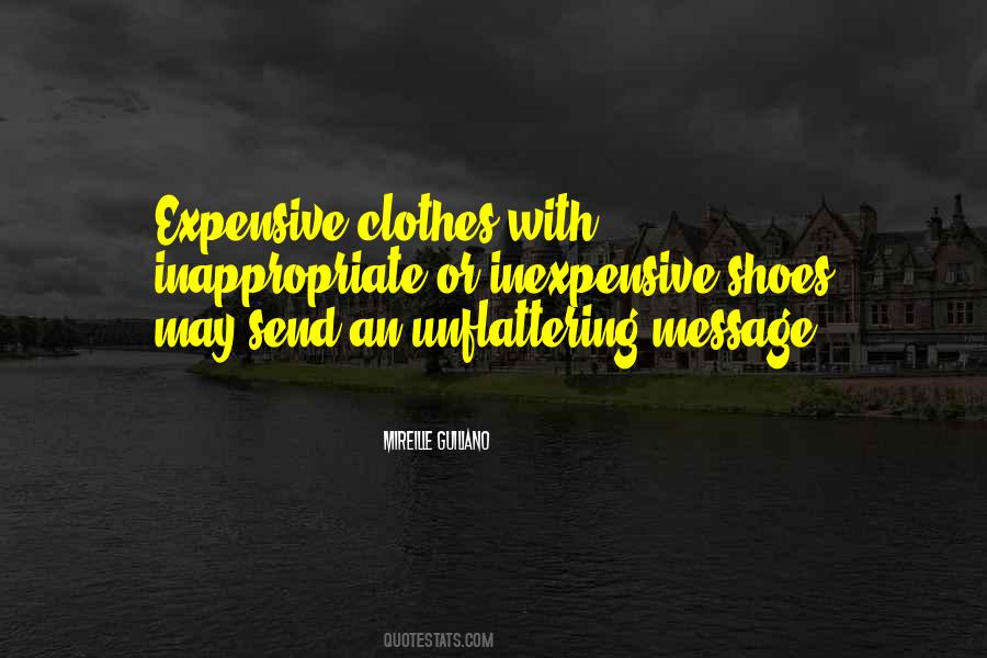 Quotes About Expensive Shoes #25618