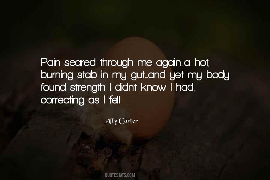 Quotes About Strength And Pain #119992