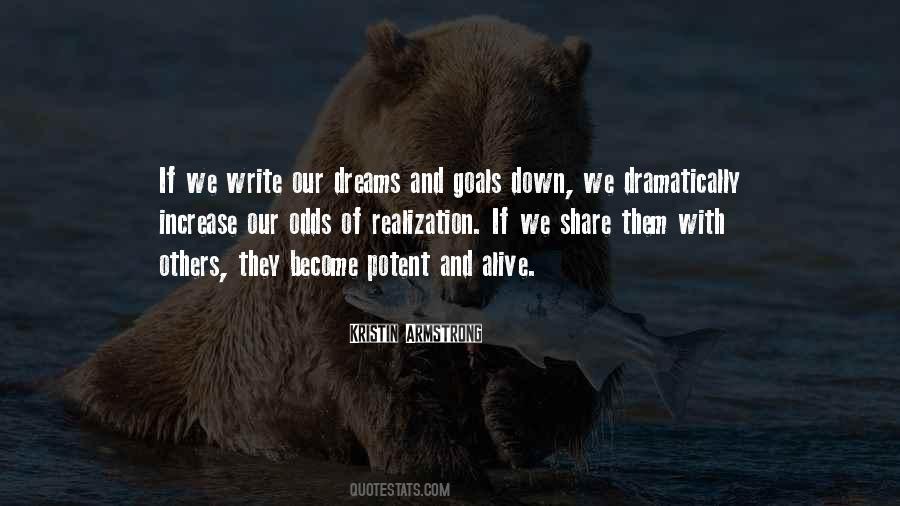 Quotes About Dreams And Goals #1855319