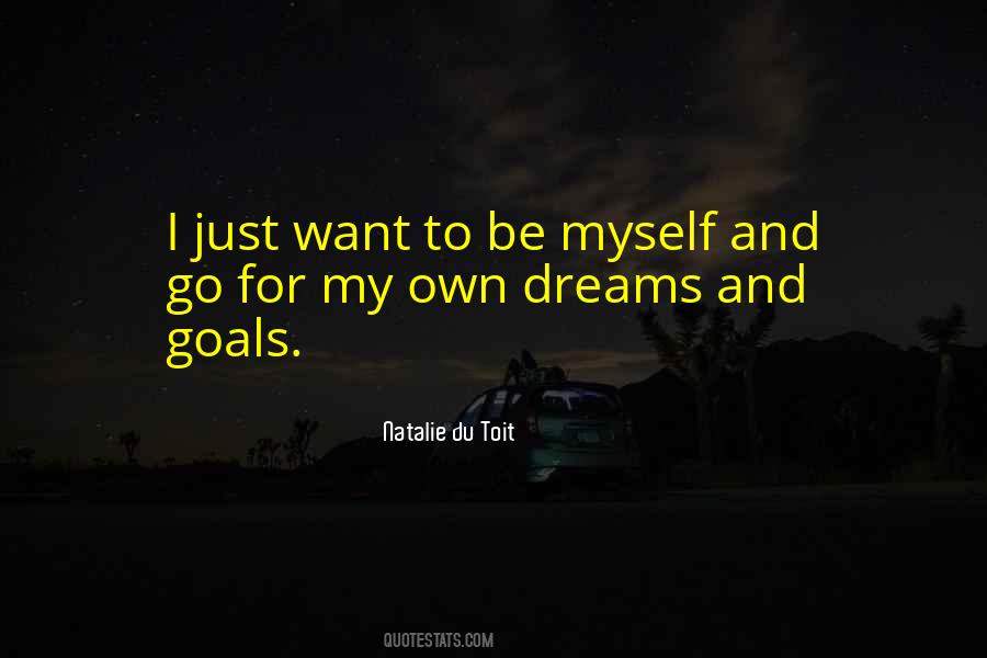 Quotes About Dreams And Goals #220400