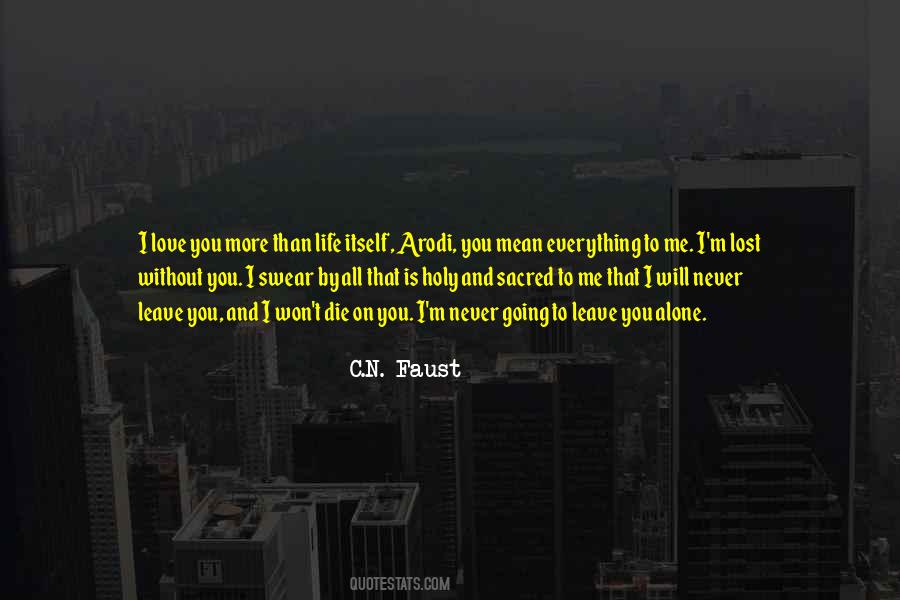 Quotes About Faust #335956