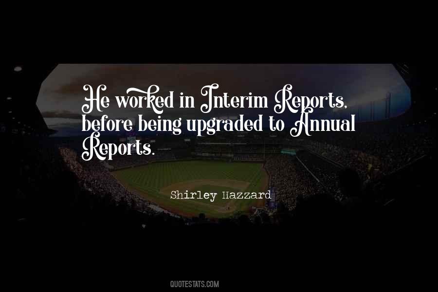 Quotes About Annual Reports #1207467