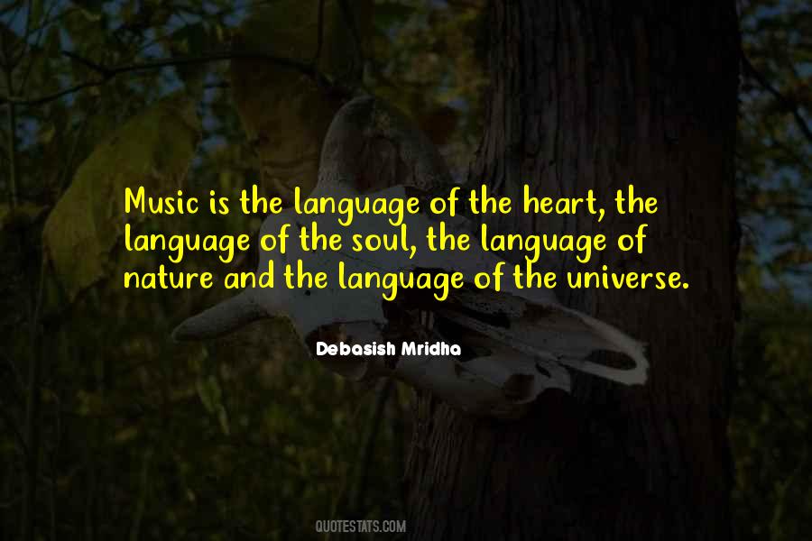 Language Of The Universe Quotes #1208452