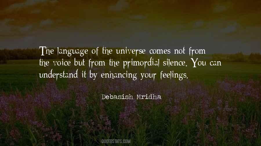 Language Of The Universe Quotes #194567
