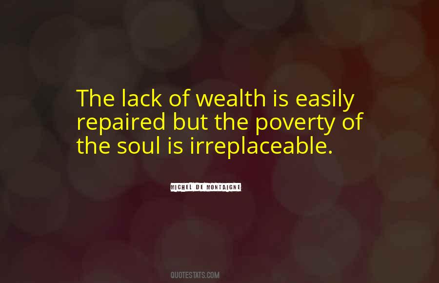 Poverty Wealth Quotes #106183