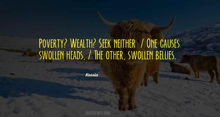 Poverty Wealth Quotes #1223677