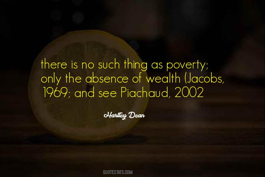 Poverty Wealth Quotes #196813