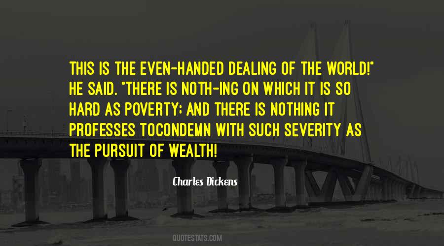 Poverty Wealth Quotes #228335