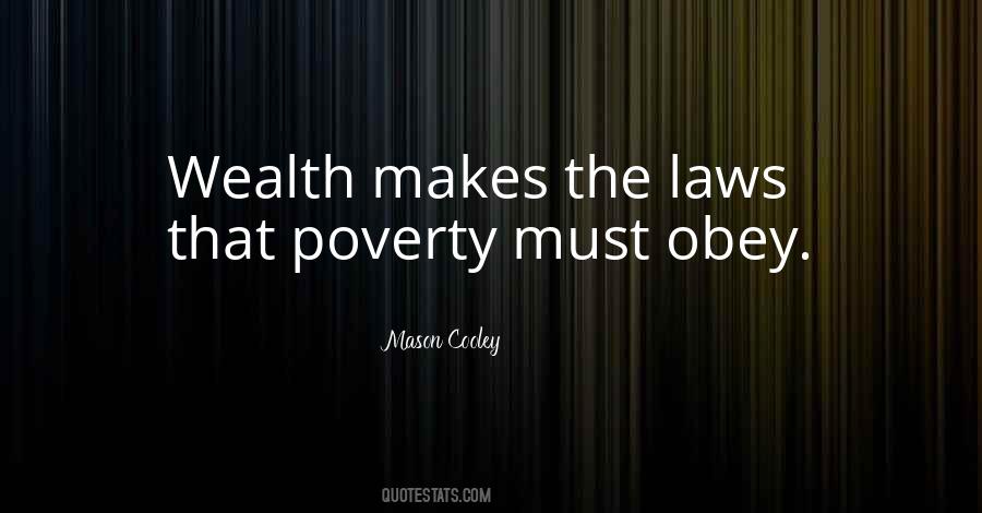 Poverty Wealth Quotes #23010