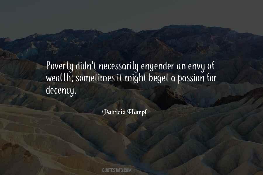 Poverty Wealth Quotes #252236