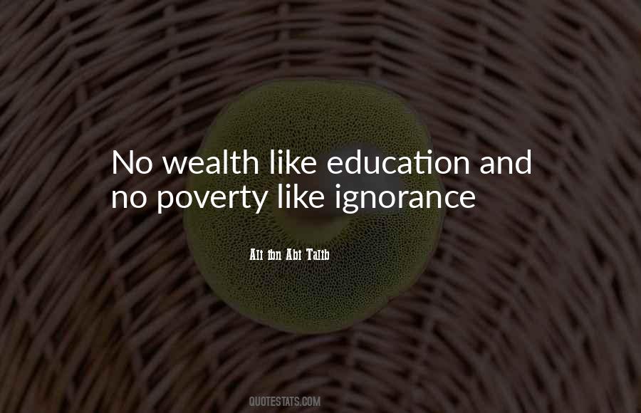 Poverty Wealth Quotes #293408