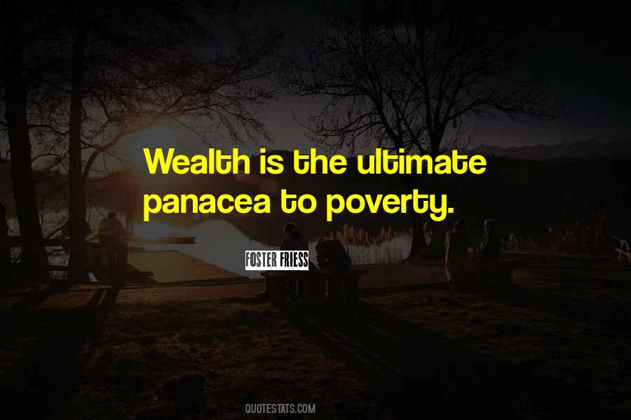 Poverty Wealth Quotes #606815