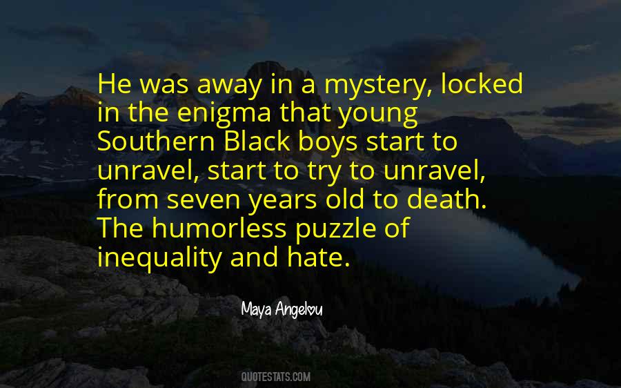 Southern Mystery Quotes #1479961