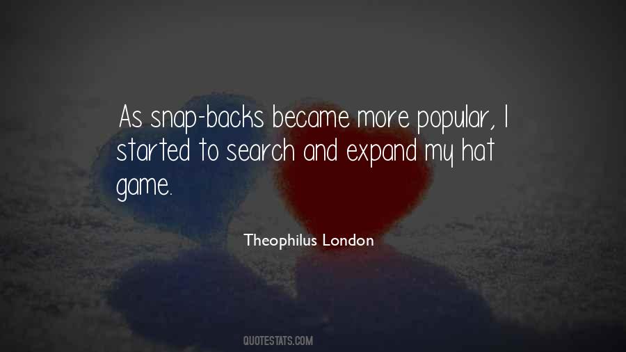 Quotes About Snap #1036409