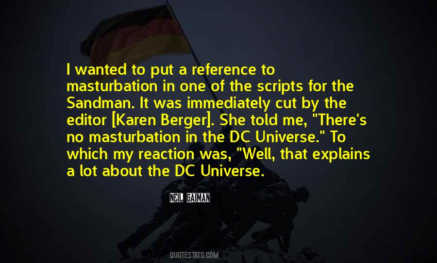 Quotes About Dc Comics #1083754