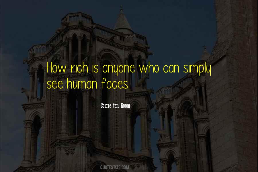 Human Faces Quotes #1055783