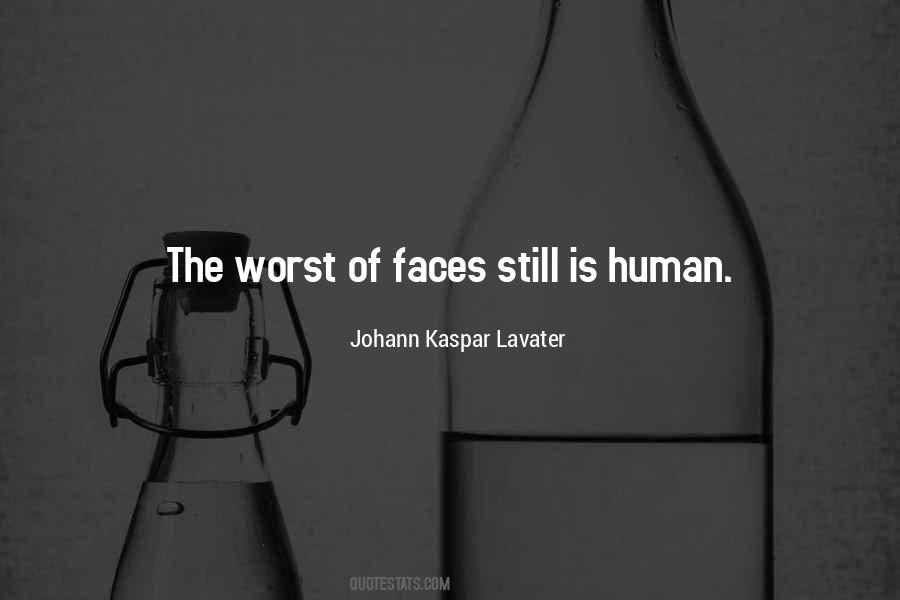 Human Faces Quotes #1632774