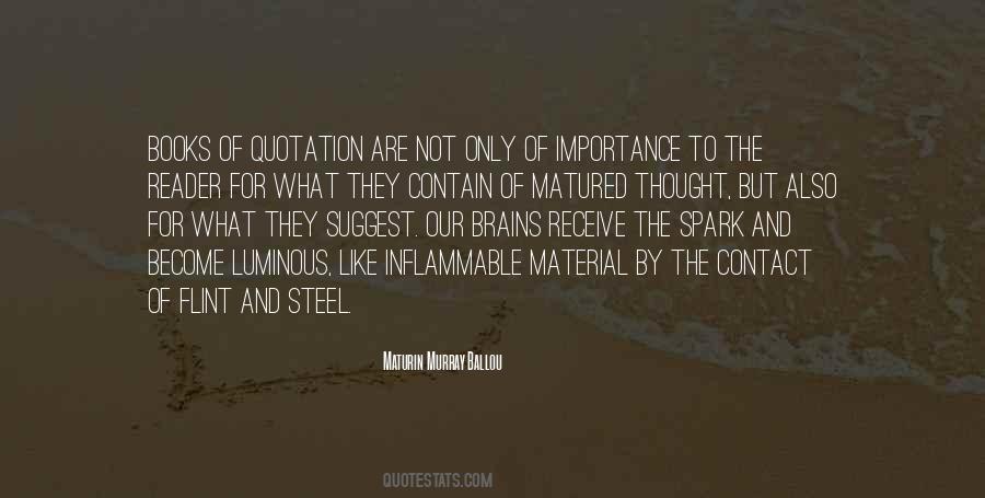 Quotes About Importance Of Books #1215304